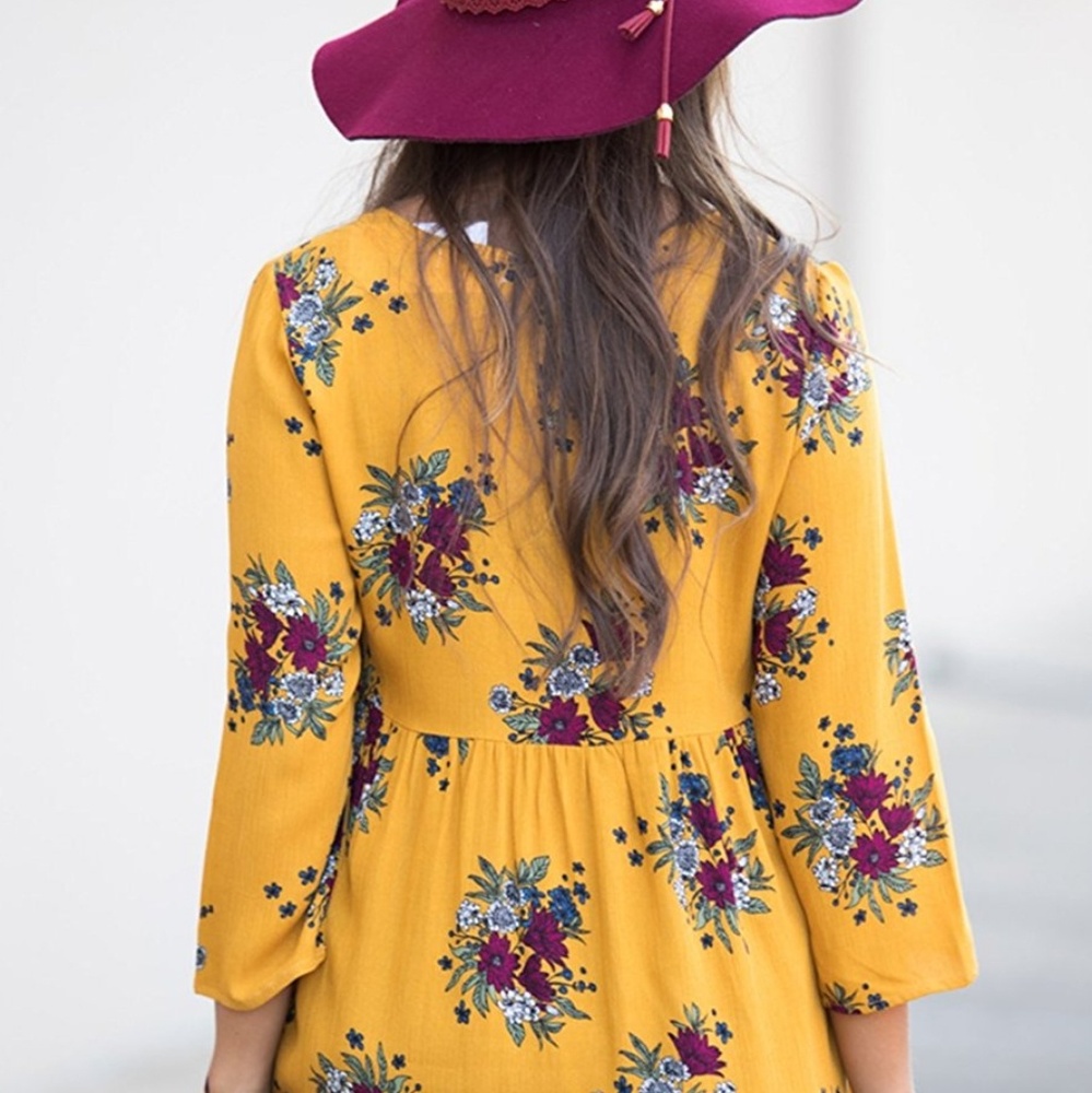  Floral Print Tunic - Picture 5 of 7